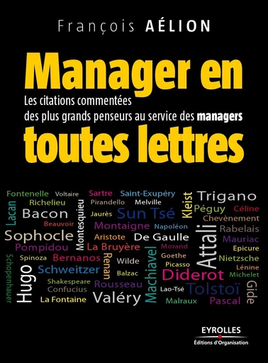 Manager en toutes lettres - François Aelion - Eyrolles