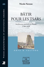 Bâtir pour les Tsars