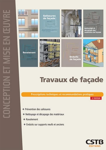 Travaux de façade - Rolland Cresson, Flora GENEL, Elisabeth MOORE, Bertrand Ruot, François Virolleaud - CSTB