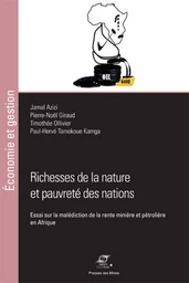 Richesse de la nature et pauvreté des nations