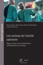 Les coulisses de l'activité opératoire - Caroline Jobin, Nicolas El Haïk-Wagner, Olivia Chevalier, Gérard Dubey - Presses des Mines